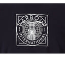 Barbour International Miles Tee Blue Thirt