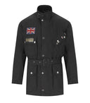 Barbour International Steve McQueen 60 TH Anniversary Wax Black Jacket