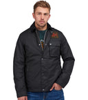Barbour International Workers Wax Black Jacket