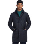 Barbour Mac Navy Blue Jacke