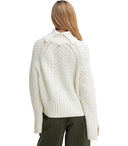 Barbour Malton Ecru Turleneck Jumper