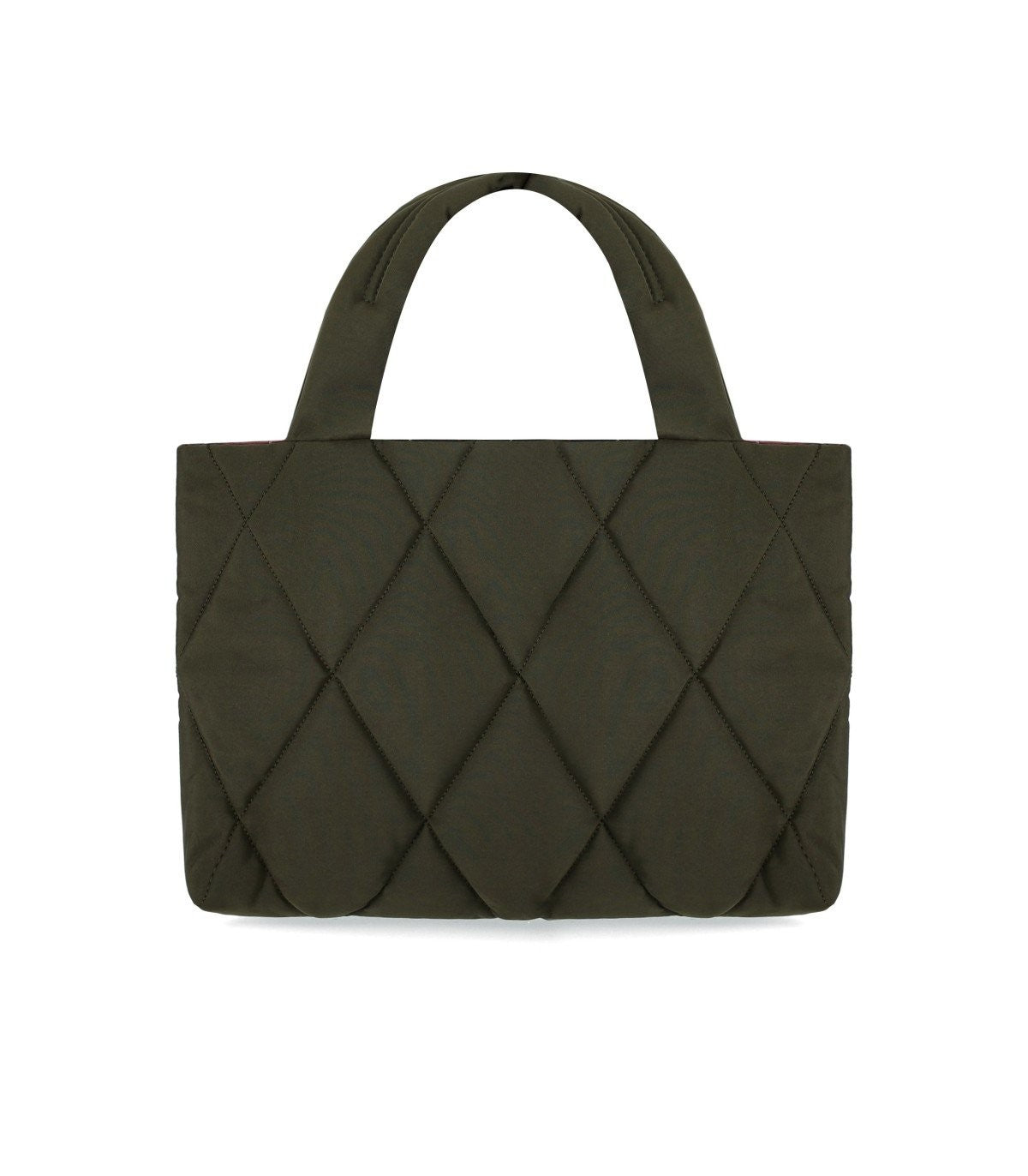 Small outlets Olive Green Woman Shopping Bag