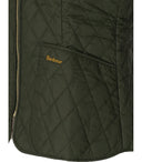 Barbour Markenfield 올리브 그린 가역 조끼