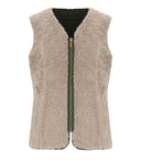 Barbour Markenfield 올리브 그린 가역 조끼