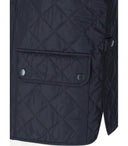 Barbour New Lowerdale Navy Blue Vest