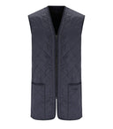 Barbour Polar Granquilt Navy Blue chaleco
