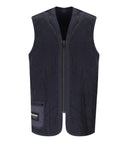 Barbour Polar Granquilt Navy Blue chaleco