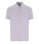 Poloshirt Lilac di Barbour Tartan Pique