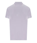 Poloshirt Lilac di Barbour Tartan Pique