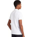 Barbour Tartan Pique White Polo