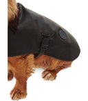 Abrigo de perro verde oliva de cera de Barbour