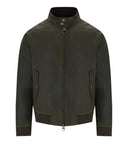 Barbour x Baracuta Porton Wax Olive Green Kurtka