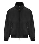 Barbour X Baracuta Wachste schwarze Jacke