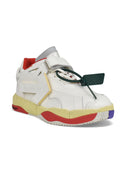Sneaker di couture puzzle al largo "