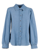 7 For All Mankind Puff Sleeves Shirt Hana