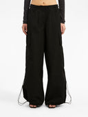 Pantaloni da paracadute a vita alta Palm Angels Palm Angels