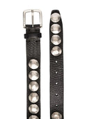 Golden Goose Belt Trinidad Washed Leather Studs