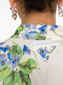 Prada Chemise à imprimé floral