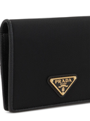 Prada Triangle Logo Bi Fold Wallet