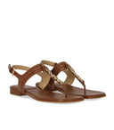 Michael Kors Marcia Luggage Thong Sandal