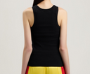 Palm Angels Classic Logo Fitted Tank Top