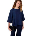 Blusa Max Mara Weekend Fastoso Blu