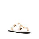 Valentino Garavani Valentino Garavani Roman Stud Leather Flat Sandals