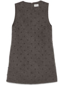 Parosh Bleak Stud Embellished Dress