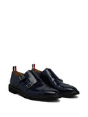 Thom Browne Cap Toe Oxford Double Monkstrap Shoe W/ Micro Sole In Soft Spazzolato Leather