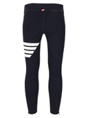 Thom Browne Compression Tights W/ 4 Bar In Polyamide Stretch Interlock