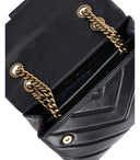Kurt Geiger Kensington X Black Shoulder Bag
