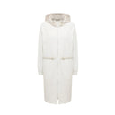 Herno Cappotto lungo con zip e cappuccio Herno