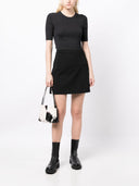 Parosh Leila Ribbed Knit Wool Top