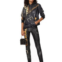 Moschino Couture Marco Biker Hooded Sweatshirt