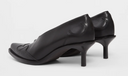 Ann Demeulemeester Janeka Western Stitched Pumps Vitello a grana lavata