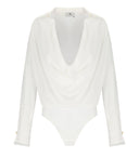 Body Elisabetta Franchi Blusa Avorio