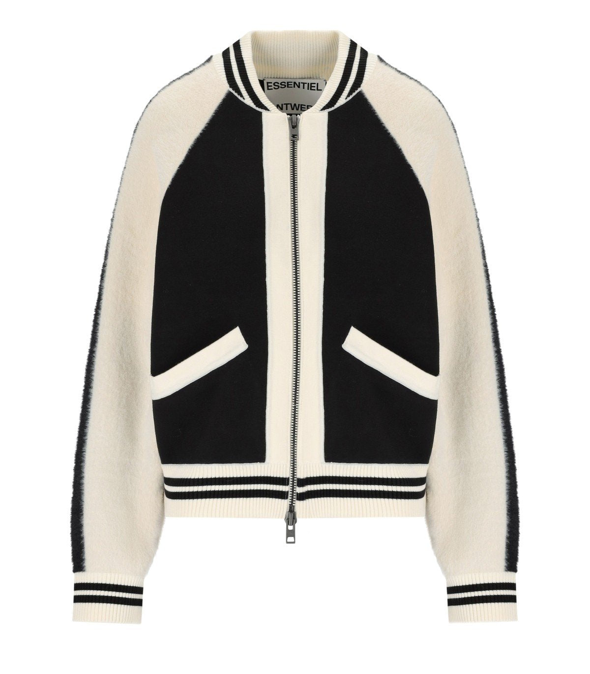 Essentiel Antwerp Idol Bicolor Bomber tricoté