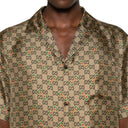 Gucci GG Horsebit Silk Shirt