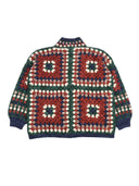 Misha & Puff - Grande veste carrée au crochet