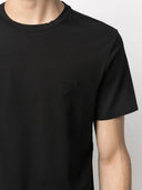 Prada Logo Embroidered Cotton T Shirt