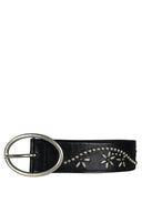 Cintura con borchie Saint Laurent
