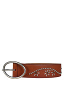 Cintura con borchie Saint Laurent