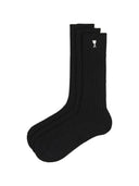 Ami Pack Trois Chaussettes Ami De Coeur Noir
