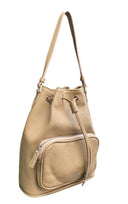 La Rose La Rose Borsa Sacchetto Grande Beige Scuro