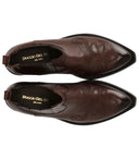 Duccio Del Duca Ebenholz-Texan-Stiefelette