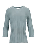 La Rose Collo A V Cashmere+Seta