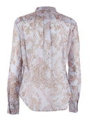 Forte Forte Camicia قطن فوال عادي "Nontiscordardime"