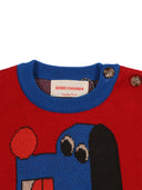 Bobo Choses - Pull en jacquard Doggy Mate