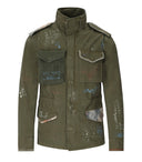 Giacca verde militare dell'Esercito Bob