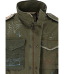 Giacca verde militare dell'Esercito Bob